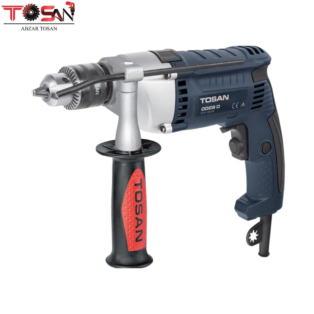 دریل 13 ضربه نیم تنه فلزی 0028D دریل 13 ضربه نیم تنه فلزی 0028D