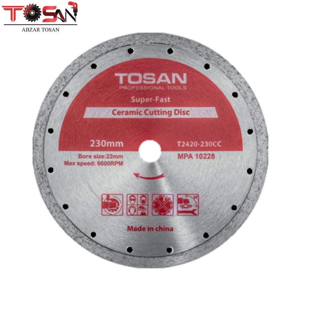 تیغ اره سرامیک بر T2420-230CC تیغ اره سرامیک بر T2420-230CC